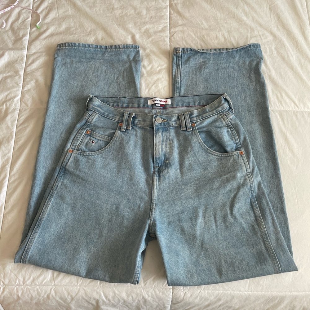 Tommy Hilfiger High Waisted Baggy Jeans